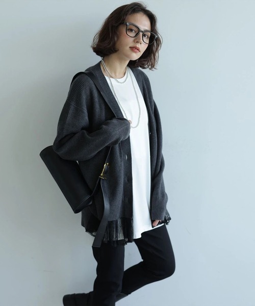 Arpege story(アルページュストーリー)の「〈着るスキンケア〉ユニセックスTシャツ(Tシャツ/カットソー・レディース・ブラック/ホワイト・FREE)」の17枚目の写真