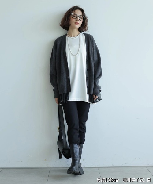Arpege story(アルページュストーリー)の「〈着るスキンケア〉ユニセックスTシャツ(Tシャツ/カットソー・レディース・ブラック/ホワイト・FREE)」の19枚目の写真