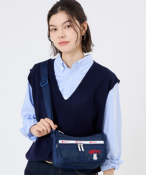 LeSportsac×Miffy】SMALL EVERYDAY BAG ミッフィーロゴパッチワーク LeSportsac×Miffy】SMALL EVERYDAY BAG ミッフィーロゴパッチワーク