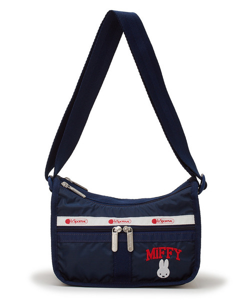 LeSportsac(レスポートサック)の「【LeSportsac×Miffy】SMALL EVERYDAY BAG ミッフィーロゴパッチワーク(ショルダーバッグ・レディース・ブルー・FREE)」の8枚目の写真