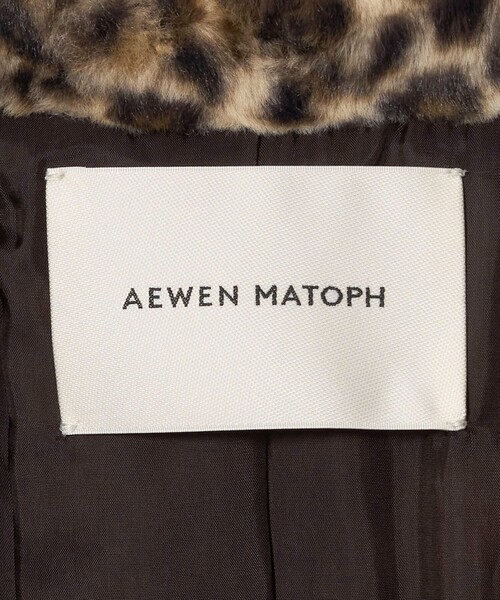 AEWEN MATOPH(イウエン マトフ)の「<AEWEN MATOPH>レオパード フェイクファー コート(その他アウター・レディース・その他1・36/38)」の11枚目の写真