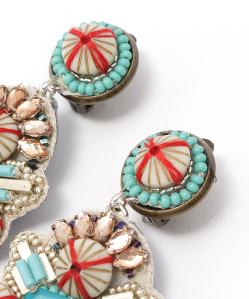 URBAN RESEARCH DOORS WOMENS（アーバンリサーチ ドアーズ ウィメンズ）の「RUCHI CREATIONS イヤリング（イヤリング・レディース・ブルー・ONE）」の2枚目の写真