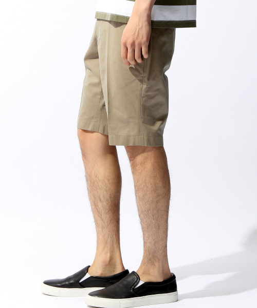 MYSELF ABAHOUSE(マイセルフアバハウス)の「ギャバショーツ(その他パンツ・メンズ・ブラック/ベージュ・MEDIUM/LARGE)」の4枚目の写真
