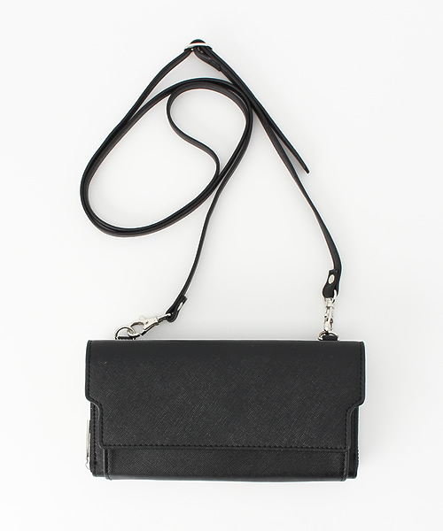 MOUSSY（マウジー）の「MULTI CACE（財布・レディース・ライトベージュ/ブラック・FREE）」の2枚目の写真