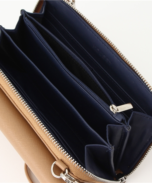 MOUSSY（マウジー）の「MULTI CACE（財布・レディース・ライトベージュ/ブラック・FREE）」の11枚目の写真