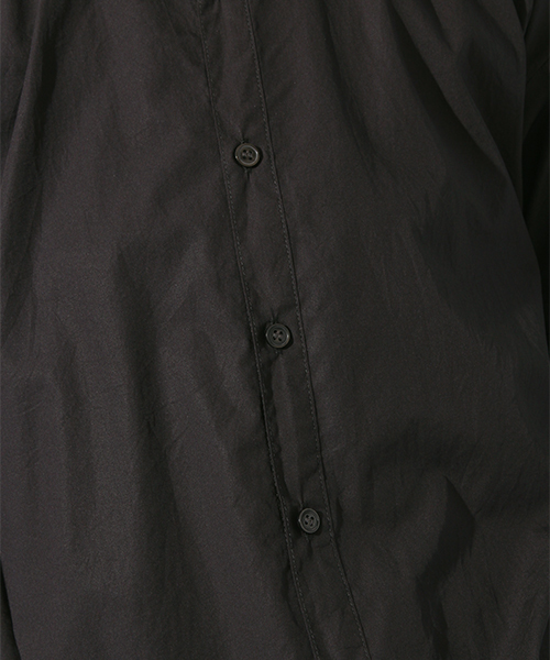 niko and...（ニコアンド）の「BFロングシャツ【niko and ...】（シャツ/ブラウス・レディース・ブラック/カーキ・LARGE/MEDIUM）」の12枚目の写真