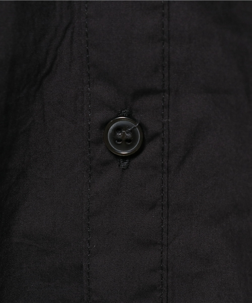 niko and...（ニコアンド）の「BFロングシャツ【niko and ...】（シャツ/ブラウス・レディース・ブラック/カーキ・LARGE/MEDIUM）」の9枚目の写真