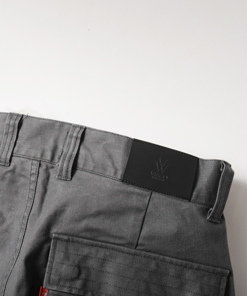 VIRGOwearworks（ヴァルゴウェアワークス）の「Special bikers coating pants（チノパンツ・メンズ・ブラック/チャコールグレー・2/3/4）」の5枚目の写真