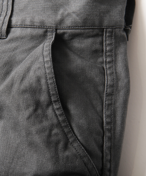 VIRGOwearworks（ヴァルゴウェアワークス）の「Special bikers coating pants（チノパンツ・メンズ・ブラック/チャコールグレー・2/3/4）」の7枚目の写真