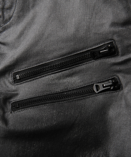 VIRGOwearworks（ヴァルゴウェアワークス）の「Special bikers coating pants（チノパンツ・メンズ・ブラック/チャコールグレー・2/3/4）」の8枚目の写真