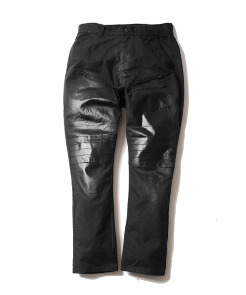 VIRGOwearworks（ヴァルゴウェアワークス）の「Special bikers coating pants（チノパンツ・メンズ・ブラック/チャコールグレー・2/3/4）」の10枚目の写真