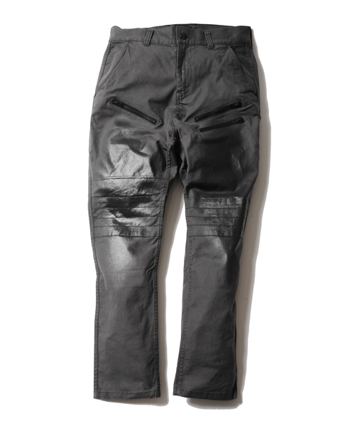 VIRGOwearworks（ヴァルゴウェアワークス）の「Special bikers coating pants（チノパンツ・メンズ・ブラック/チャコールグレー・2/3/4）」の11枚目の写真