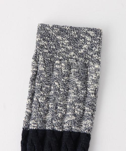 green label relaxing（グリーンレーベルリラクシング）の「[ロイヤルティーズ] KC ROYALITIES BELFAST ソックス◆（ソックス/靴下・メンズ・ダークグリーン/ネイビー・FREE）」の3枚目の写真