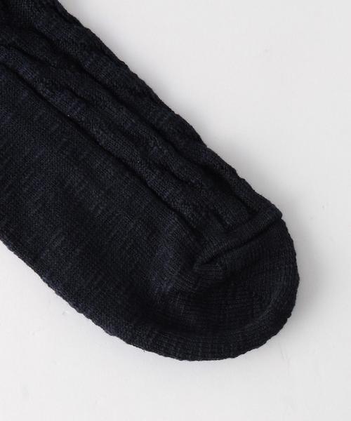 green label relaxing（グリーンレーベルリラクシング）の「[ロイヤルティーズ] KC ROYALITIES BELFAST ソックス◆（ソックス/靴下・メンズ・ダークグリーン/ネイビー・FREE）」の5枚目の写真