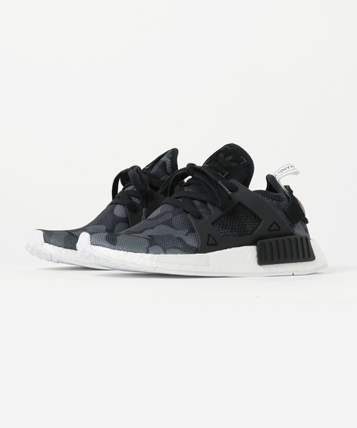 adidas Originals（アディダスオリジナルス）の「オリジナルス エヌ エム ディー [NMD_XR1]（スニーカー・メンズ・ブラック/オリーブ/ホワイト・27.0cm/24.0cm/29.0cm/25.5cm/29.5cm/30.0cm/27.5cm/28.0cm/23.0cm/25.0cm/26.5cm/22.5cm/23.5cm/22.0cm/28.5cm/24.5cm/26.0cm）」の2枚目の写真