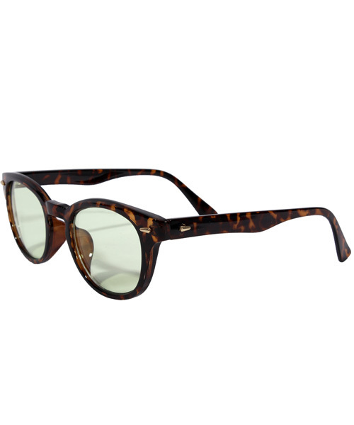 ８(eight)（エイト）の「ウェリントン サングラス 伊達メガネ 専用ケース付き（サングラス・メンズ・ブラウン/ブラック×ブルー/ブラック/ブラウン系その他/ブラウン×イエロー/ブラック系その他/ブラック×パープル・FREE）」の6枚目の写真