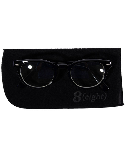 ８(eight)（エイト）の「ウェリントン サングラス 伊達メガネ 専用ケース付き（サングラス・メンズ・ブラウン/ブラック×ブルー/ブラック/ブラウン系その他/ブラウン×イエロー/ブラック系その他/ブラック×パープル・FREE）」の13枚目の写真