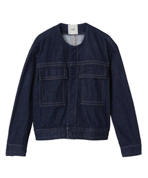 CLANE | 【CLANE HOMME】 NO-COLLAR COCOON G JEAN(デニムジャケット)