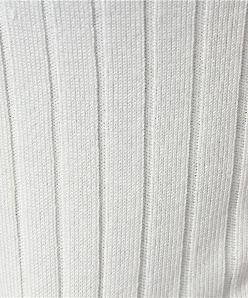 KOBE LETTUCE（コウベレタス）の「春夏に押さえておきたい「リブT」が登場！ワイドリブ★クルーネックニット/ハイネック/トップス/レディース/神戸レタス[C2391]（ニット/セーター・レディース・ブラック/オフホワイト/ブルー/グリーン/ピンク/イエロー・FREE）」の16枚目の写真