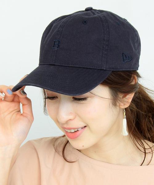 NEW ERA（ニューエラ）の「【別注】＜NEW ERA（ニューエラ）＞∴930 CAP ◆（キャップ・レディース・ホワイト/ネイビー/ライラック・FREE）」の3枚目の写真