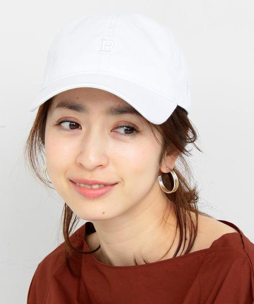 NEW ERA（ニューエラ）の「【別注】＜NEW ERA（ニューエラ）＞∴930 CAP ◆（キャップ・レディース・ホワイト/ネイビー/ライラック・FREE）」の2枚目の写真