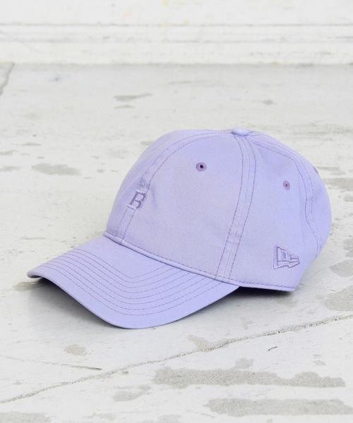 NEW ERA（ニューエラ）の「【別注】＜NEW ERA（ニューエラ）＞∴930 CAP ◆（キャップ・レディース・ホワイト/ネイビー/ライラック・FREE）」の5枚目の写真