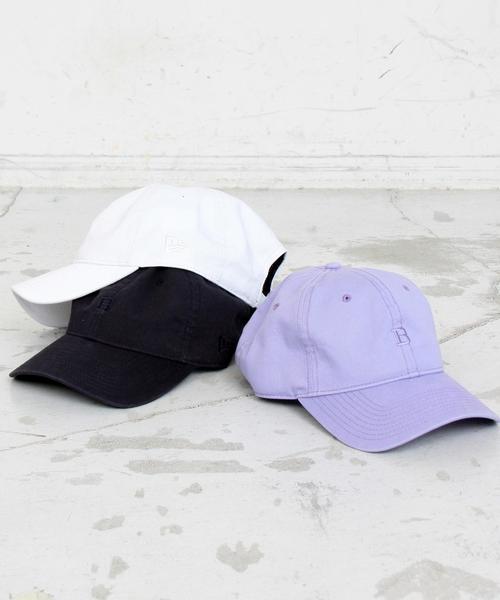 NEW ERA（ニューエラ）の「【別注】＜NEW ERA（ニューエラ）＞∴930 CAP ◆（キャップ・レディース・ホワイト/ネイビー/ライラック・FREE）」の7枚目の写真