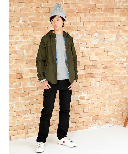 KRIFF MAYER Kid's Collection（クリフメイヤーキッズコレクション）の「USE-TEE　（ティーンズ170cm）（Tシャツ/カットソー・キッズ・グリーン/レッド/オフホワイト/グレー/ネイビー/チャコール/イエロー/パープル・170）」の12枚目の写真