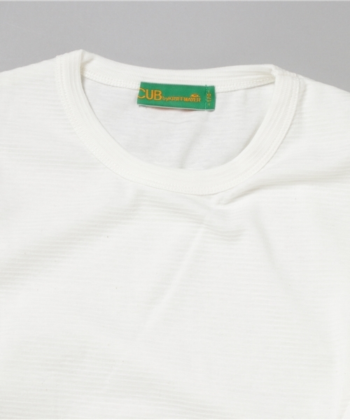 KRIFF MAYER Kid's Collection（クリフメイヤーキッズコレクション）の「USE-TEE　（ティーンズ170cm）（Tシャツ/カットソー・キッズ・グリーン/レッド/オフホワイト/グレー/ネイビー/チャコール/イエロー/パープル・170）」の10枚目の写真