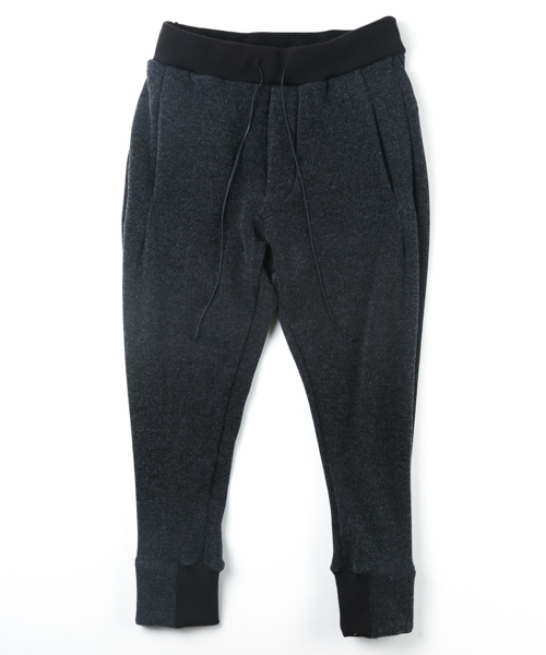 OURET（オーレット）の「WOOL CASHMERE COTTON SWEAT RIB JODHPURS PANTS（その他パンツ・メンズ・グレー系その他/ベージュ系その他・1/2/3）」の2枚目の写真