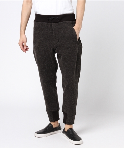 OURET（オーレット）の「WOOL CASHMERE COTTON SWEAT RIB JODHPURS PANTS（その他パンツ・メンズ・グレー系その他/ベージュ系その他・1/2/3）」の8枚目の写真