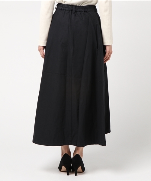 WEGO（ウィゴー）の「DISPARK/フリルイレヘムロングスカート（スカート・レディース・ブラック/ベージュ・FREE）」の13枚目の写真