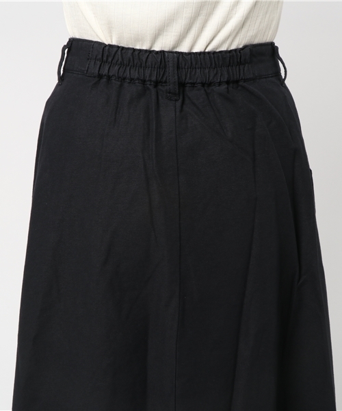 WEGO（ウィゴー）の「DISPARK/フリルイレヘムロングスカート（スカート・レディース・ブラック/ベージュ・FREE）」の6枚目の写真