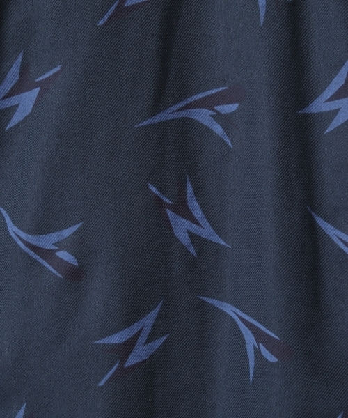 RAGEBLUE（レイジブルー）の「コットン/レーヨン総柄シャツ/776784（シャツ/ブラウス・メンズ・ブラック/ネイビー・LARGE/MEDIUM/SMALL）」の13枚目の写真