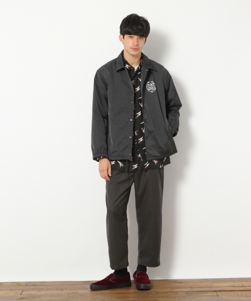 RAGEBLUE（レイジブルー）の「コットン/レーヨン総柄シャツ/776784（シャツ/ブラウス・メンズ・ブラック/ネイビー・LARGE/MEDIUM/SMALL）」の14枚目の写真