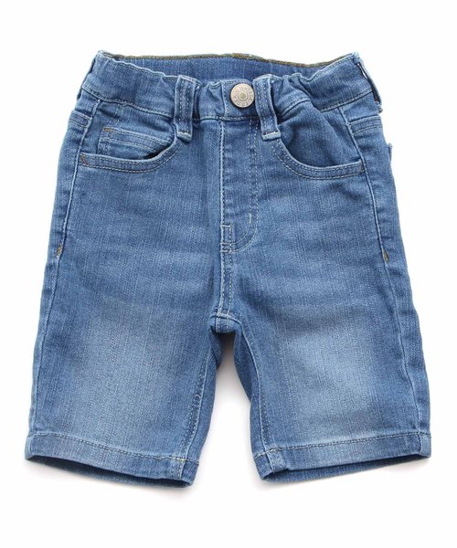 F.O.KIDS(エフオーキッズ)の「スタンダードデニムハーフパンツ 6分丈(デニムパンツ・キッズ・ブルー/ネイビー/サックスブルー・130/110/120/100/80/95/140/90)」の11枚目の写真