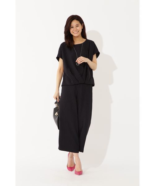 22 OCTOBRE（ヴァンドゥ－オクトーブル）の「◆ダブルサテンブラウス（シャツ/ブラウス・レディース・ブラック/グレー/ダークネイビー・38/36）」の18枚目の写真