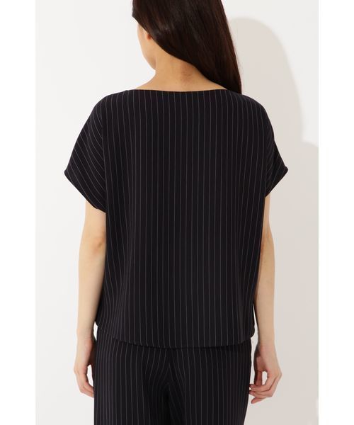 22 OCTOBRE（ヴァンドゥ－オクトーブル）の「◆ダブルサテンブラウス（シャツ/ブラウス・レディース・ブラック/グレー/ダークネイビー・38/36）」の21枚目の写真