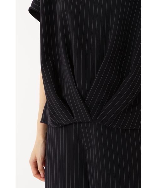 22 OCTOBRE（ヴァンドゥ－オクトーブル）の「◆ダブルサテンブラウス（シャツ/ブラウス・レディース・ブラック/グレー/ダークネイビー・38/36）」の13枚目の写真