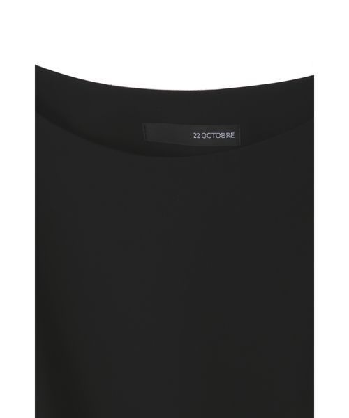 22 OCTOBRE（ヴァンドゥ－オクトーブル）の「◆ダブルサテンブラウス（シャツ/ブラウス・レディース・ブラック/グレー/ダークネイビー・38/36）」の10枚目の写真