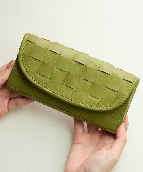 zucchero filato｜ズッケロフィラートの財布（グリーン・カーキ/緑色系