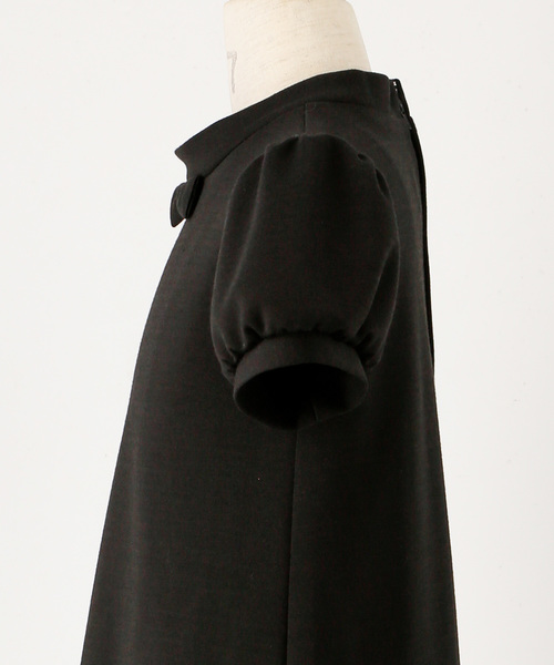 Catherine Cottage（キャサリンコテージ）の「スタンドカラー ポンチワンピース（ワンピース・キッズ・ネイビー/ピンク/ブラック・110/120/130/140/150）」の12枚目の写真