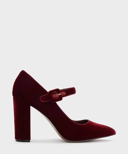 CHARLES & KEITH（チャールズ & キース）の「ブロックヒールメリージェーン / BLOCK HEEL MARY JANES（ローファー・レディース・ブラック/レッド/ダークブルー・22.5cm/23cm/23.5cm/24.5cm/25cm/25.5cm/26.0cm）」の3枚目の写真