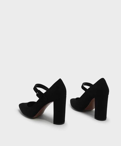 CHARLES & KEITH（チャールズ & キース）の「ブロックヒールメリージェーン / BLOCK HEEL MARY JANES（ローファー・レディース・ブラック/レッド/ダークブルー・22.5cm/23cm/23.5cm/24.5cm/25cm/25.5cm/26.0cm）」の5枚目の写真