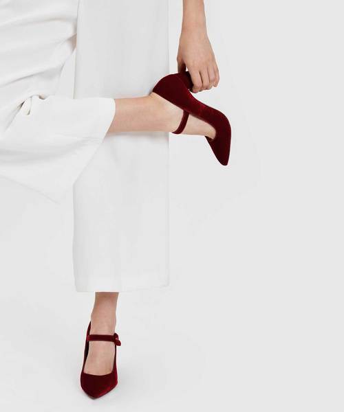 CHARLES & KEITH（チャールズ & キース）の「ブロックヒールメリージェーン / BLOCK HEEL MARY JANES（ローファー・レディース・ブラック/レッド/ダークブルー・22.5cm/23cm/23.5cm/24.5cm/25cm/25.5cm/26.0cm）」の15枚目の写真