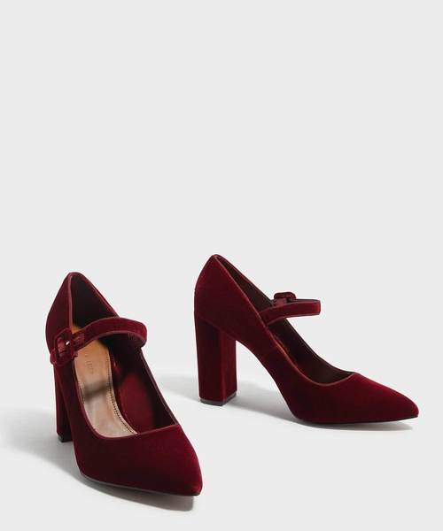 CHARLES & KEITH（チャールズ & キース）の「ブロックヒールメリージェーン / BLOCK HEEL MARY JANES（ローファー・レディース・ブラック/レッド/ダークブルー・22.5cm/23cm/23.5cm/24.5cm/25cm/25.5cm/26.0cm）」の16枚目の写真