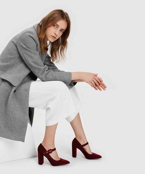 CHARLES & KEITH（チャールズ & キース）の「ブロックヒールメリージェーン / BLOCK HEEL MARY JANES（ローファー・レディース・ブラック/レッド/ダークブルー・22.5cm/23cm/23.5cm/24.5cm/25cm/25.5cm/26.0cm）」の19枚目の写真