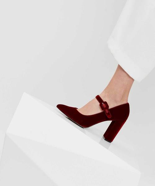 CHARLES & KEITH（チャールズ & キース）の「ブロックヒールメリージェーン / BLOCK HEEL MARY JANES（ローファー・レディース・ブラック/レッド/ダークブルー・22.5cm/23cm/23.5cm/24.5cm/25cm/25.5cm/26.0cm）」の20枚目の写真
