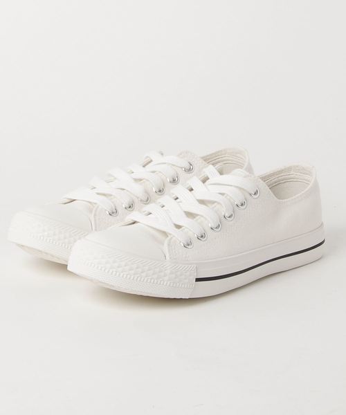 WEGO(ウィゴー)の「WEGO/キャンバスローカットスニーカー(スニーカー・レディース・ホワイト/ブラック/その他1/ブラック系その他/レッド/ブラウン/パープル/ピンク/その他2・MEDIUM/LARGE/SMALL)」の14枚目の写真