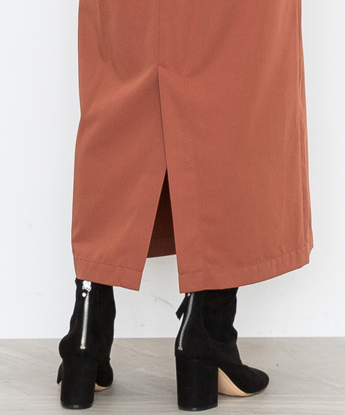 MUVEIL WORK（ミュベールワーク）の「【MUVEIL WORK】リボンディテールスカート（スカート・レディース・ネイビー/ブラウン/カーキ・38/36）」の7枚目の写真